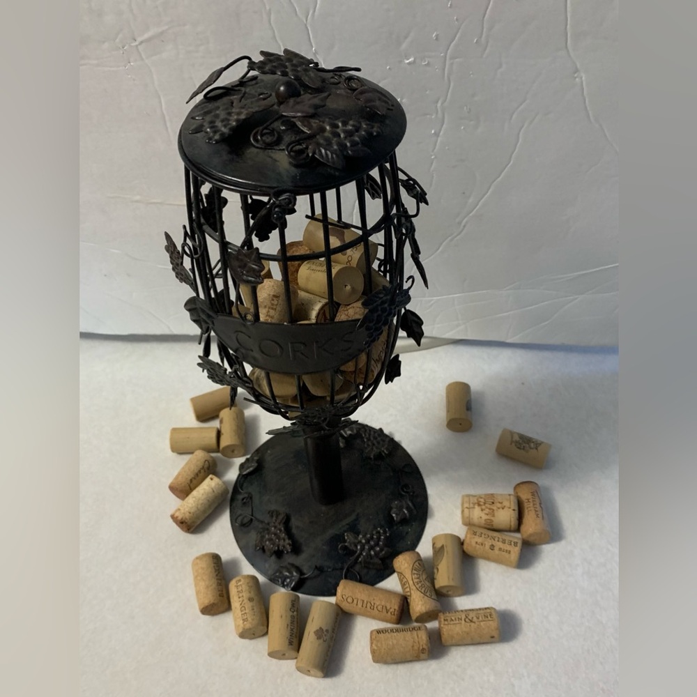 Wine Glass Cork Cage